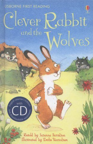 Книга Clever Rabbit and the Wolves (+ CD) - обкладинка