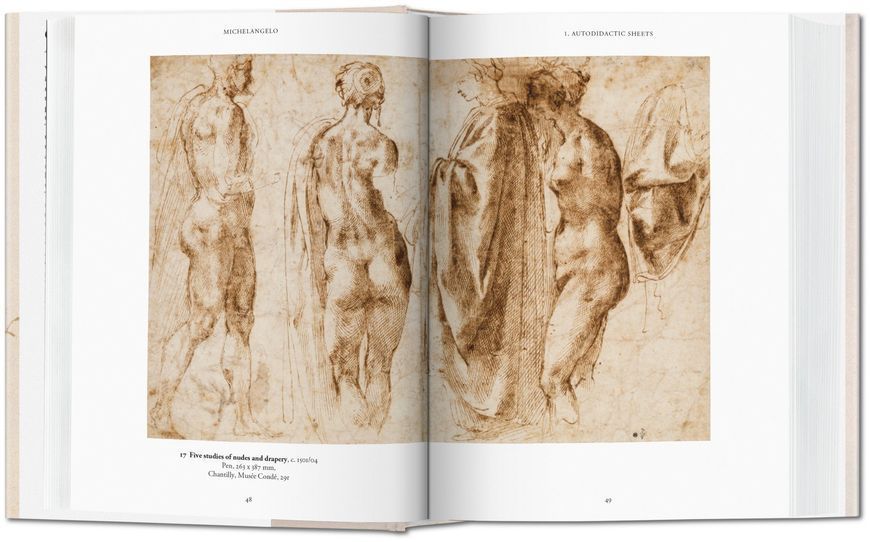 Книга Michelangelo. The Graphic Work - обкладинка