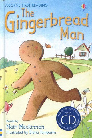Книга The Gingerbread Man (+ Audio CD) - обкладинка
