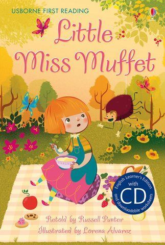 Книга Little Miss Muffet (+ CD) - обкладинка