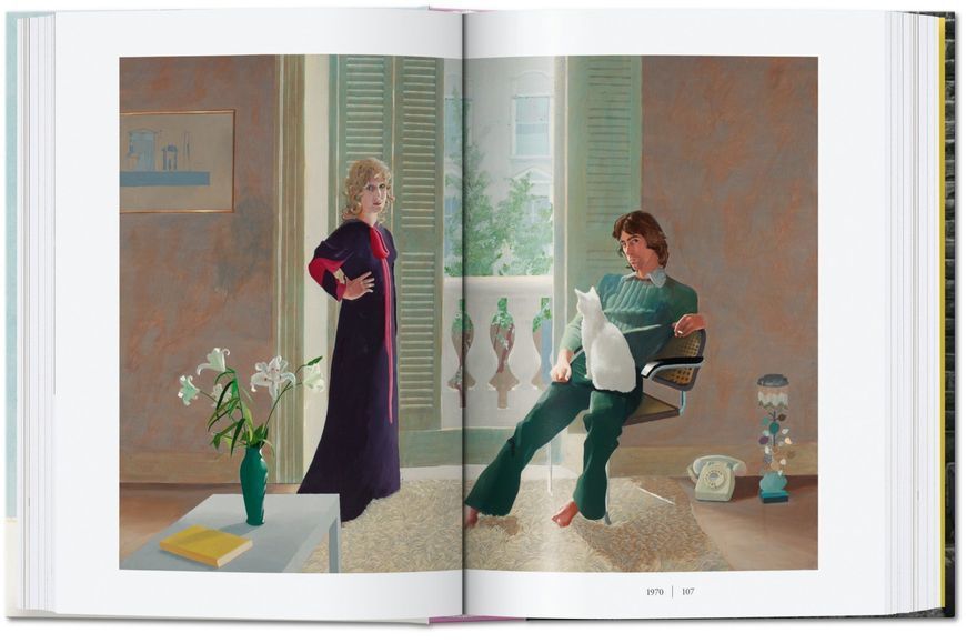 Книга David Hockney. A Chronology. 40th Anniversary Edition - обкладинка