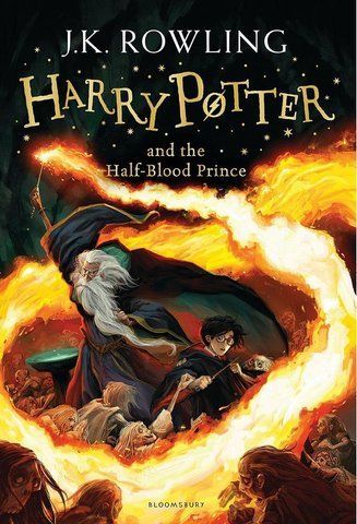 Книга Harry Potter and the Half-Blood Prince - обкладинка