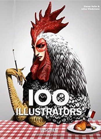 Книга 100 Illustrators - обкладинка