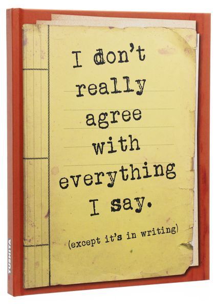 Книга I Don't Really Agree with Everything I Say - обкладинка