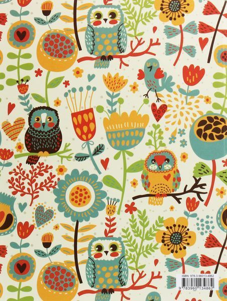 Книга Owls Patterns - обкладинка