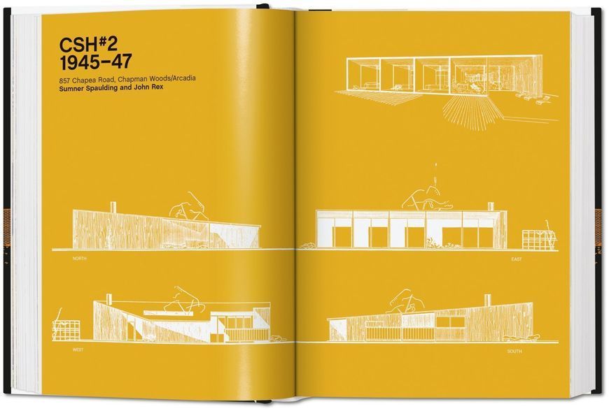 Книга Case Study Houses. The Complete CSH Program 1945-1966. 40th Ed. - обкладинка